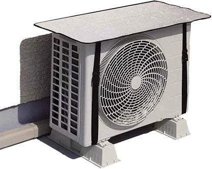 Window Air Conditioner Cover for Outside Units, Waterproof Window AC Unit Cover Sun Shade UV Defense, Snow, Ice, Frost, Leaf Guard.